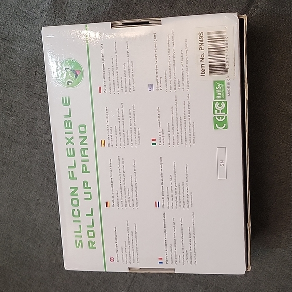 Silicon Flexible Roll Up Piano music os my life item No. PN49S - Picture 10 of 10